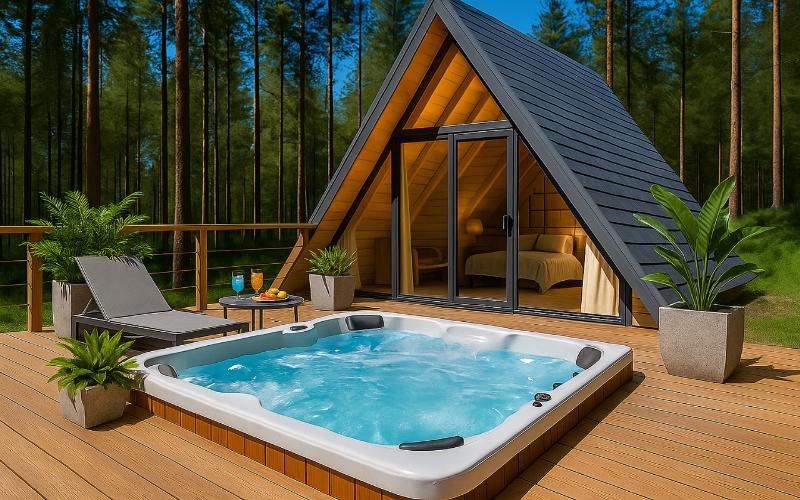 СПА-бассейн в глэмпинге: как увеличить прибыль и загрузку круглый год СПА-бассейн в глэмпинге: как увеличить прибыль и загрузку круглый год